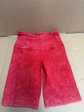 Zella Red Capri Bike Shorts